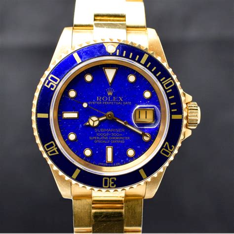rolex lapis dial for sale